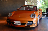 ポルシェ 911(Type997) Turbo S Cabriolet 7速PDK カレラレッド